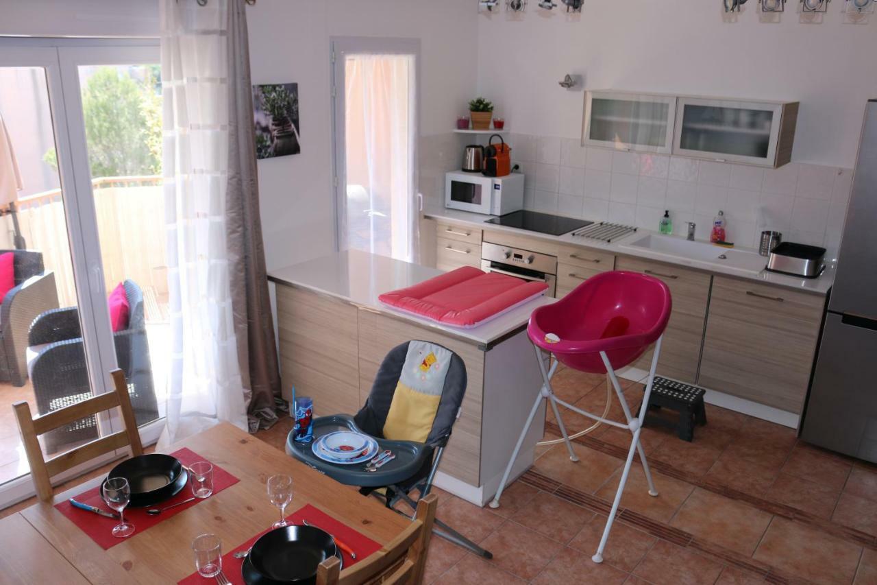 Coeur de FREJUS, Appartement 3 pièces climatisé avec piscine, terrasse, barbecue Exterior foto